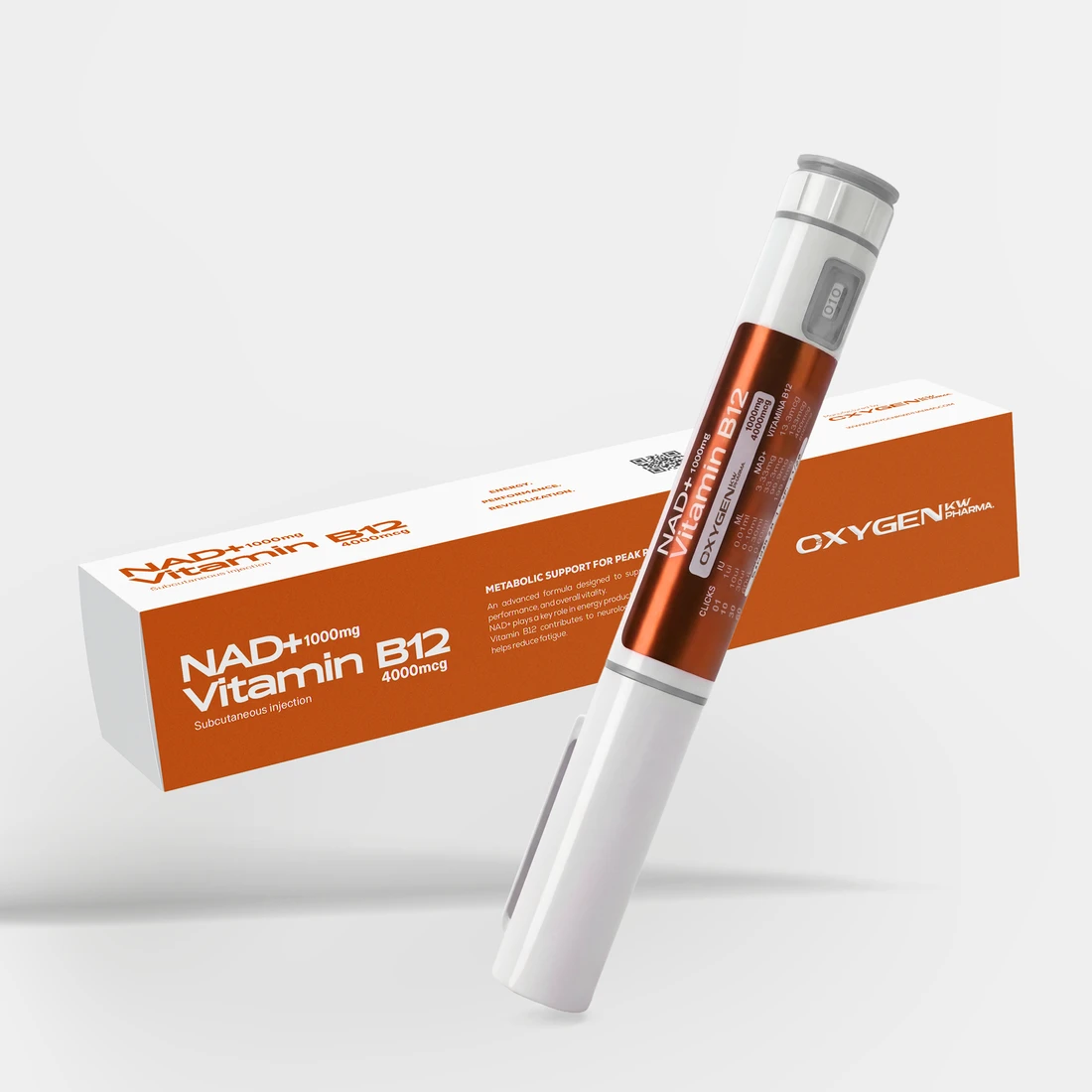NAD+VITAMIN B12 packaging
