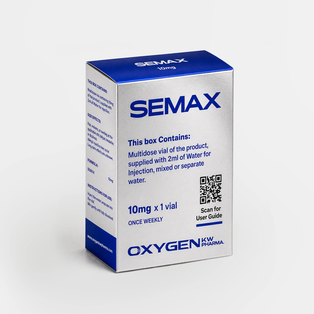 SEMAX 10 mg packaging