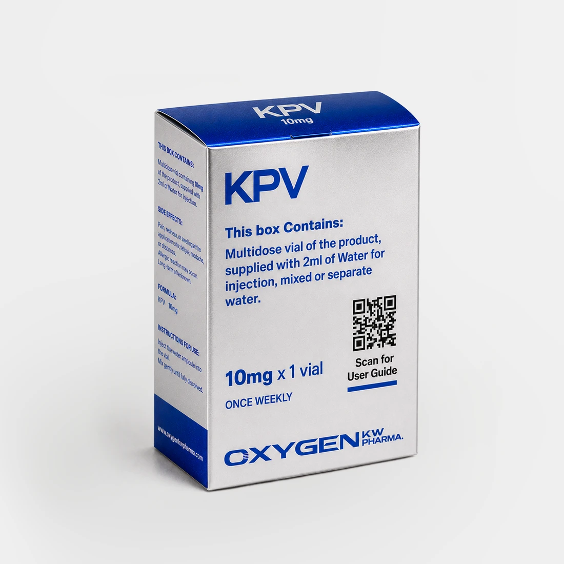 KPV 10 mg packaging