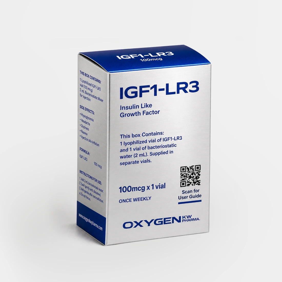 IGF1-LR3 100 mcg packaging