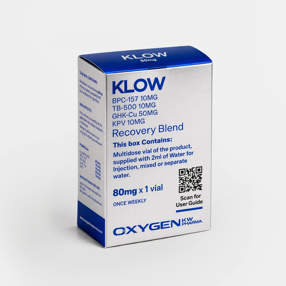 KLOW 80 mg packaging