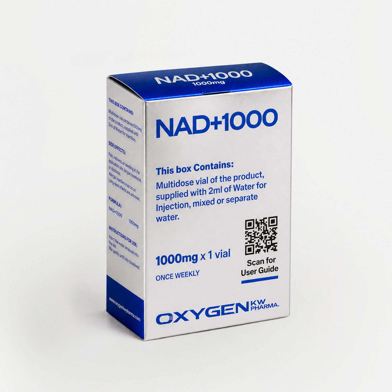 NAD+ 1000 mg packaging