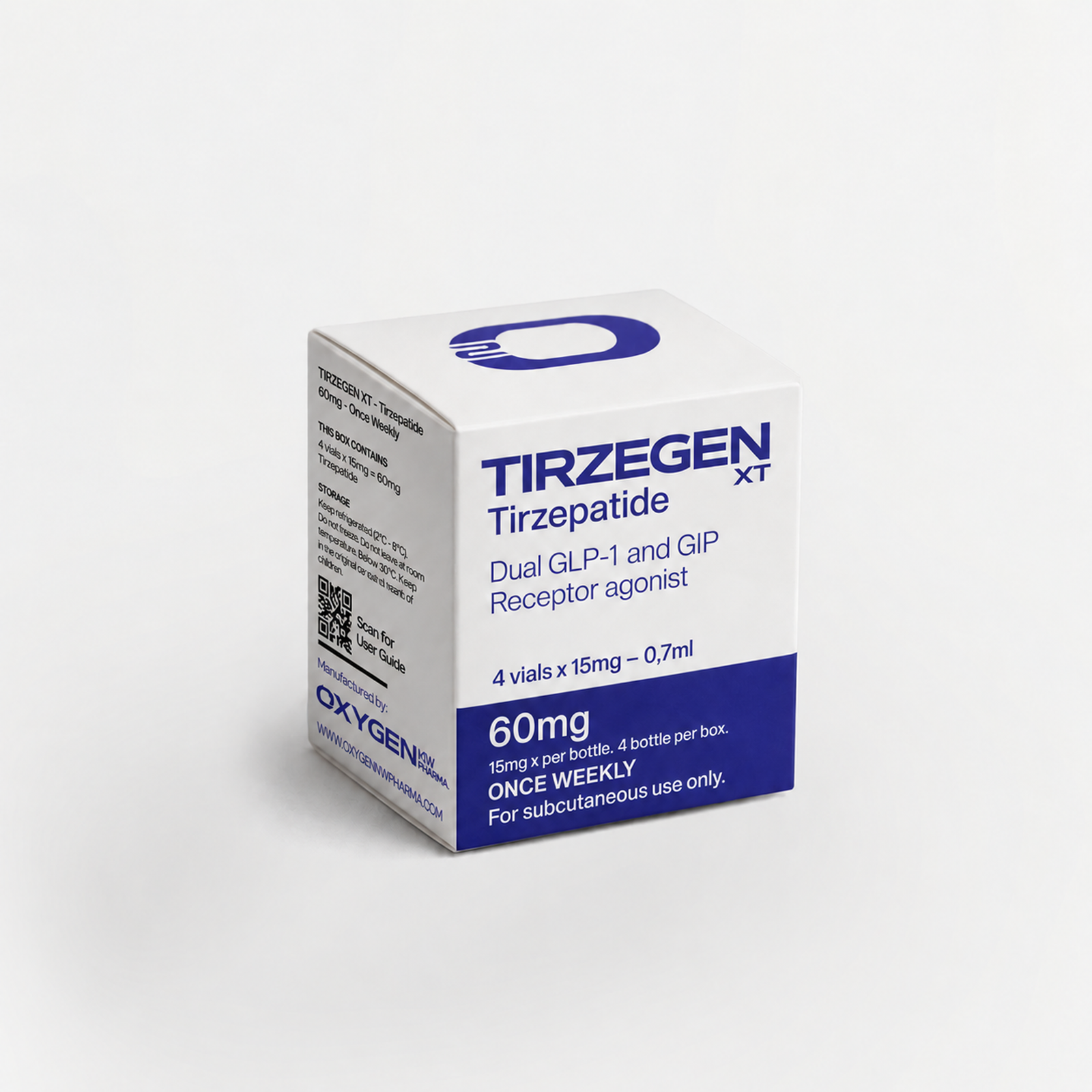 TIRZEGEN XT 60 mg packaging